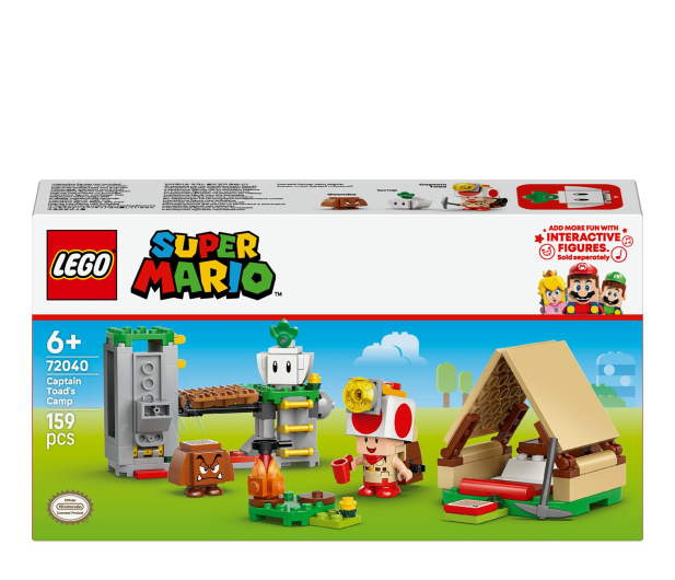 LEGO Super Mario 72040 Captain Toad i obóz - 1331712 - zdjęcie